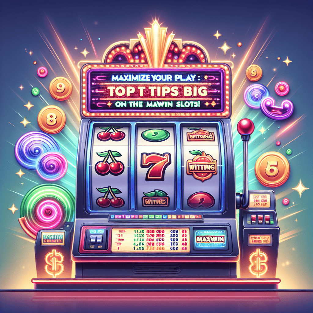 Maksimalkan permainan Anda: Kiat teratas untuk memukul slot Maxwin Besar!